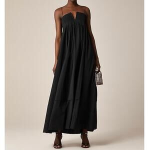 J. Crew Black Maxi Dress